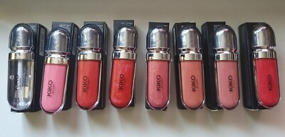KIKO Milano 3D Hydra Lipgloss 6,5 ml - VERSCHIEDENE FARBTÖNE Neu Originalverpackt