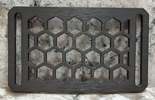 GRIP6 BELT BUCKLE - HONEYCOMB - GUNMETAL - 1.5 INCH WIDE