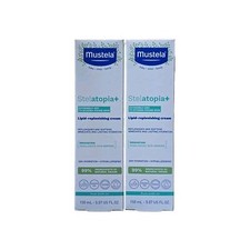 Mustela Stelatopia Lipid Replenishing Cream, 5.1 fl oz Each Pack of 2 