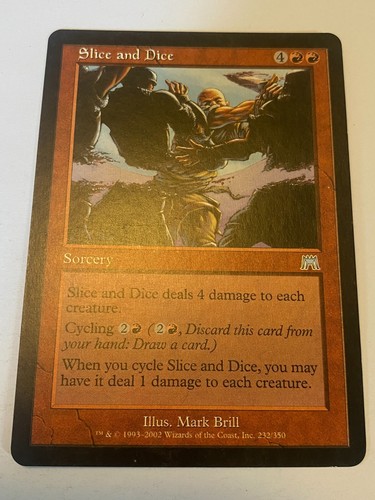 Slice and Dice - Magic the Gathering MTG Onslaught Single Card