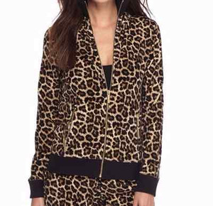 michael kors leopard print jacket
