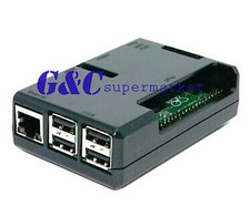 SB Components Clear Case Raspberry Pi 3 Model B /Pi 2 Model B/Pi Model B black