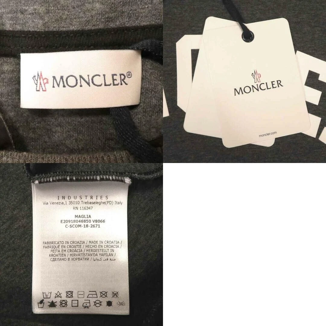 Moncler Felpa con Cappuccio E20918046850V8066 Uomo Usata