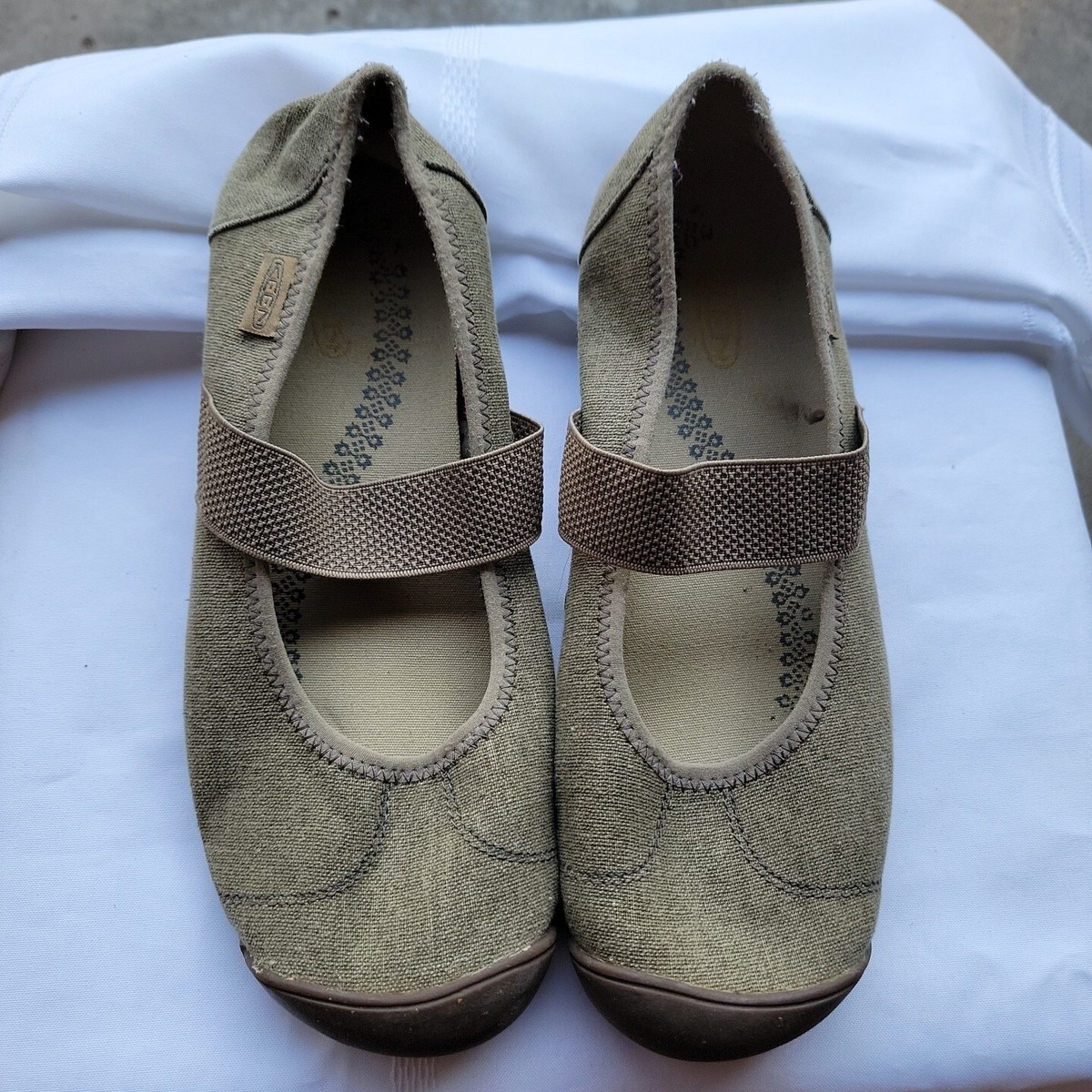 keen women's sienna canvas mary jane