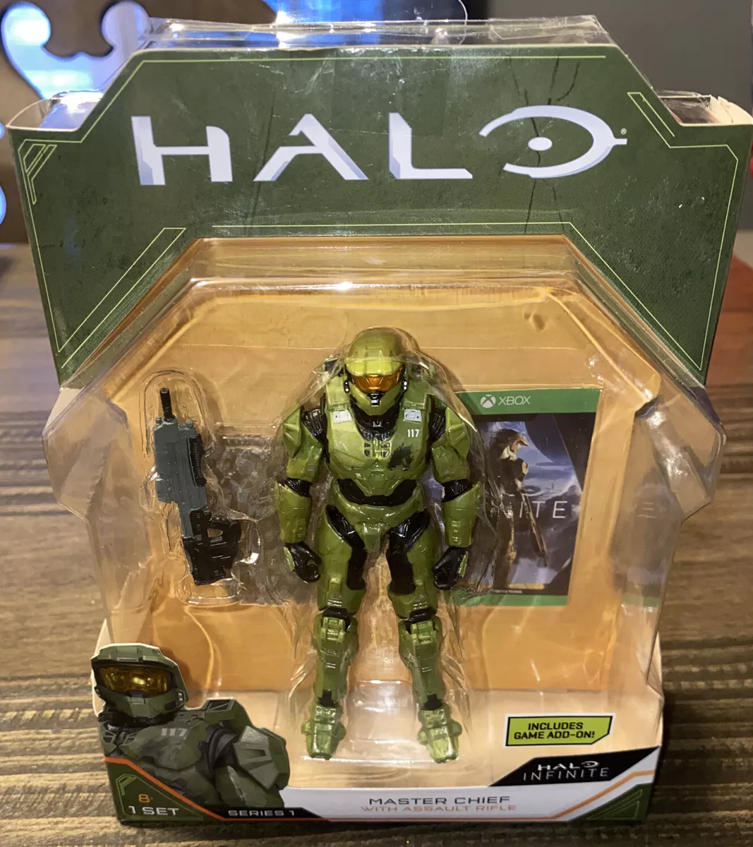 Halo Infinite World of Halo 4 Figures Series 1 2 3 4 Collection (Choose  Figure) (Master Chief (w/ Assault Rifle - Series 2))