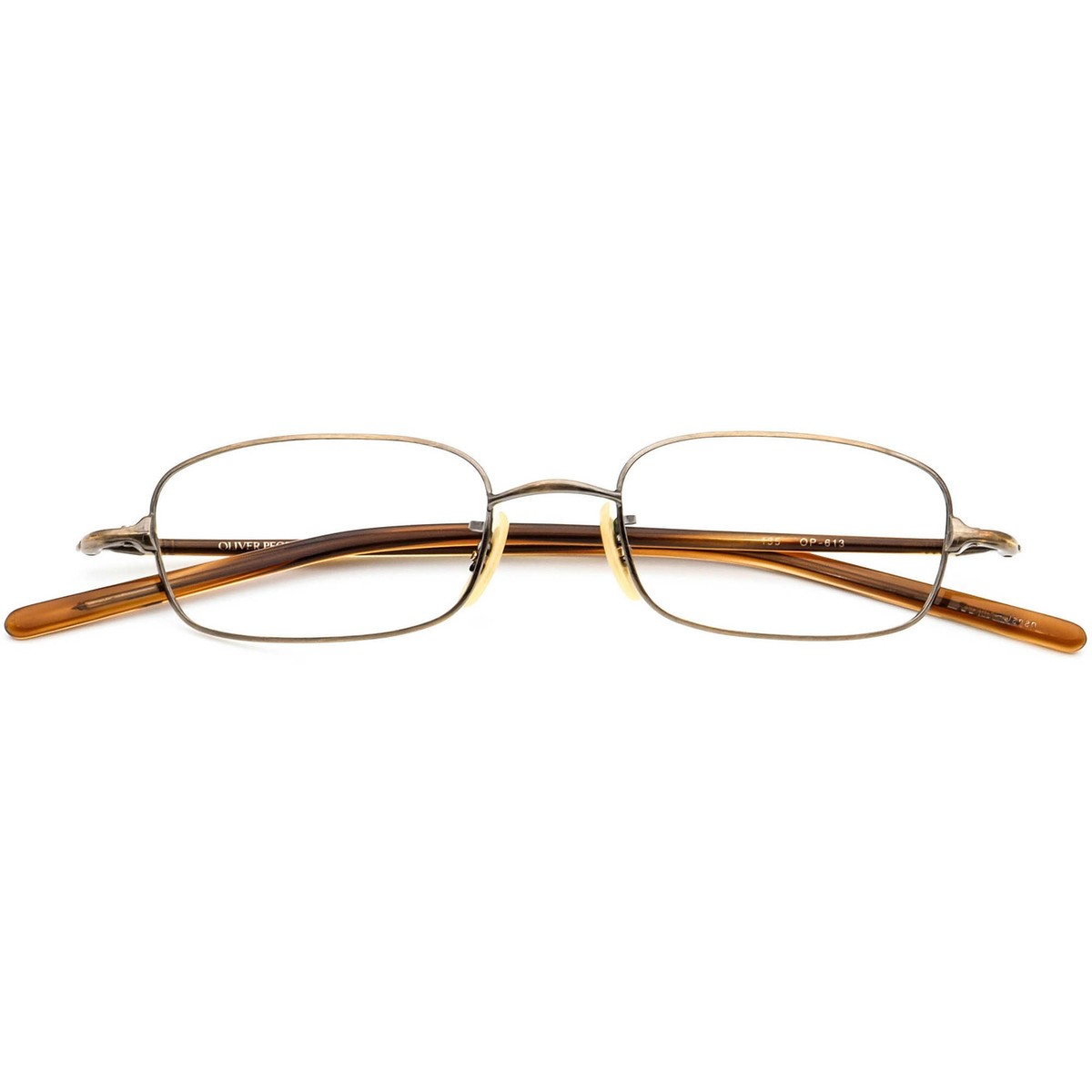 Oliver Peoples Eyeglasses OP-613 Antique Gold/Brown Oliver Peoples Eyeglasses OP-613 Antique Gold/Brown