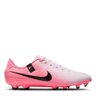 Nike Herren Pink & Schwarz Tiempo Legend 10 Academy FG Fußballschuhe UK 9,5 NEU