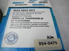 954-0475  BELT OEM CUB CADET FACTORY PART FOR TROYBILT CRAFTSMAN  FREE S