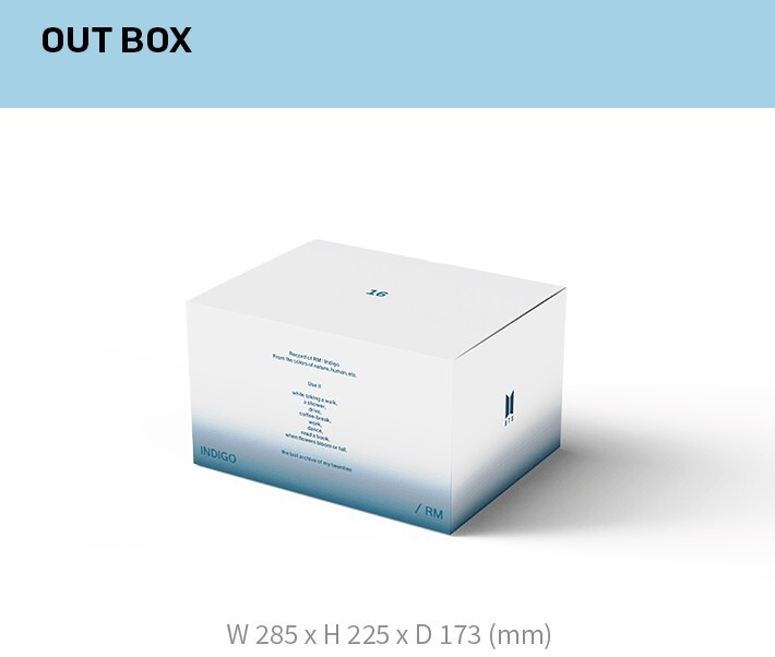 防弾少年団(BTS) - BTS merch box 16 RM indigo マーチボックス トレカ BTS RM Indigo BOX MERCH BOX #16 Complete set ONLY FOR ARMY