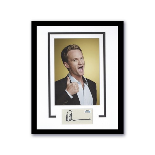 Neil Patrick Harris "How I Met Your Mother" SIGNED Framed 11x14 Display ACOA
