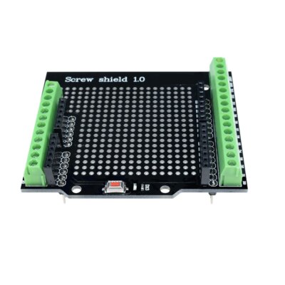 Proto Screw Shield for Arduino Open Source Reset Button D13 LED NEW