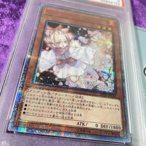 PSA 9 2019 Ash Blossom & Joyous Spring #JPC85 Yu-Gi-Oh! Leyenda 20 Aniversario - Imagen 3 de 5