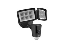 Yale Floodlight Camera - Black - Two Way Talk - Motion Detection - YFL01-BLK 