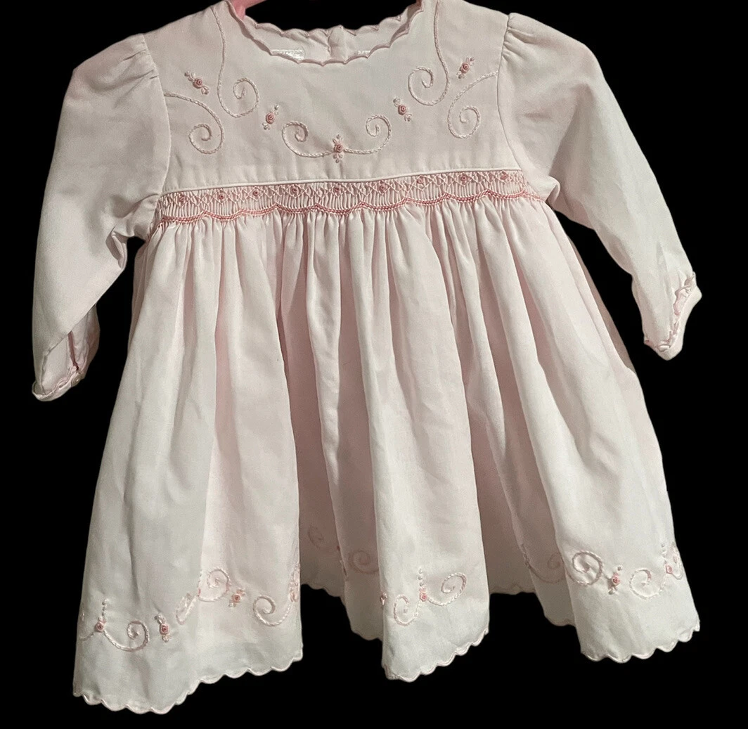 Sarah Louise Baby Girls Pink Frilly Pants