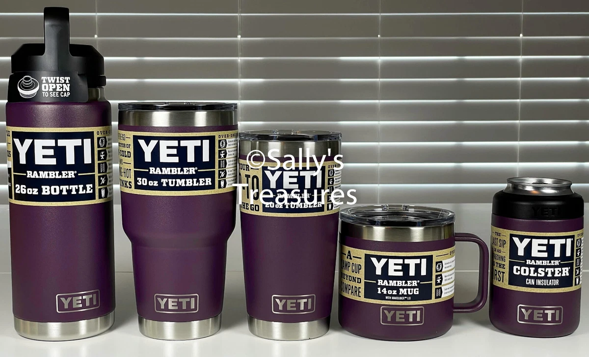 Nordic Purple YETI® 30oz Tumbler Rambler® - Authentic - Brand New