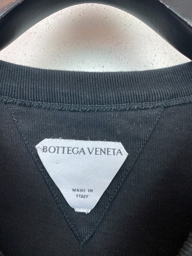 Bottega Veneta Black Plain Oversized Pocket T-Shirt Cotton Made In Italy L - Picture 5 of 10
