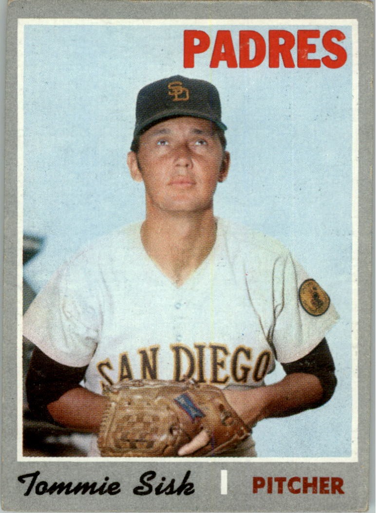 1970 Topps #374 Tommie Sisk - VG-EX