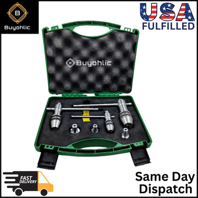 Precision Guiding Tap Wrench Set 3pc w/ Spinnable Cap & Case