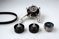 Wasserpumpe + Zahnriemensatz Hepu PK17290 FüR Cherokee Kj Jeep Crd 4X4