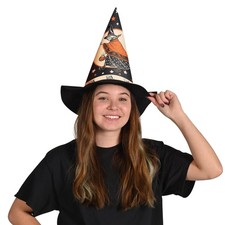 Beistle Vintage Halloween Felt Hats, Set of 2- Halloween, 2 Pack