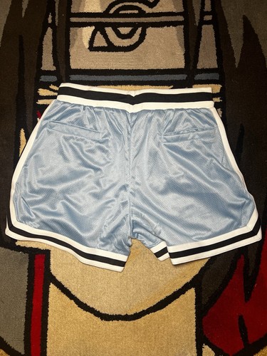Young LA 133 Heavy Mesh Shorts University Blue Small new with tags - Picture 4 of 4