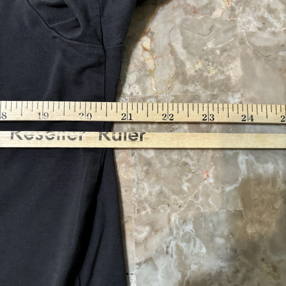 Camisa Lululemon Para Hombres L The Fundamental Negra Camiseta Manga Corta Gimnasio Yoga Salón Foto 3 de 4