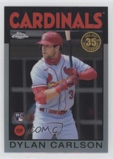 2021 Topps Chrome 1986 Topps Baseball Dylan Carlson #86BC-6 00gy
