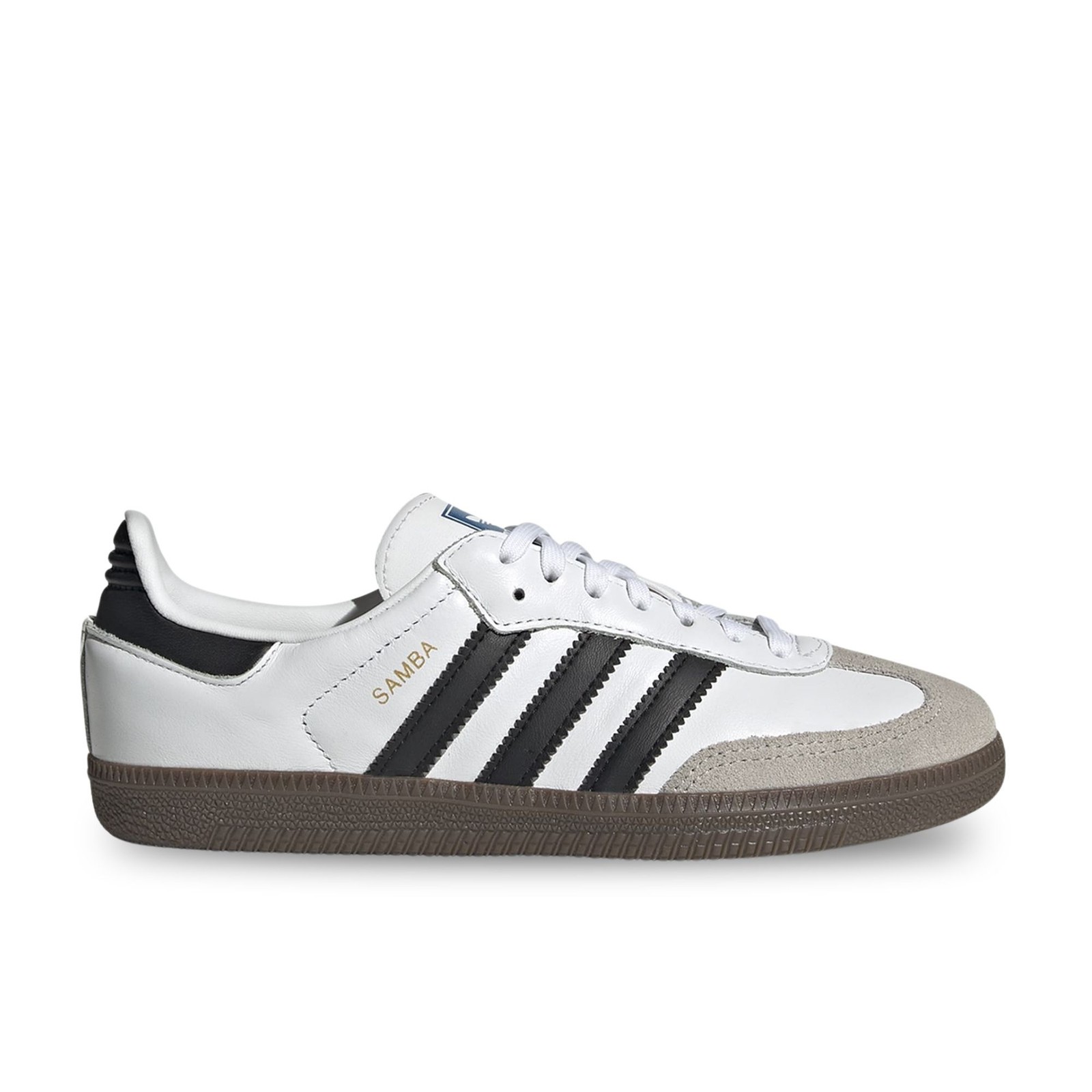 Adidas Samba Og - Kids White Leather Shoes Pre-School - Size 13.5 - Image 2
