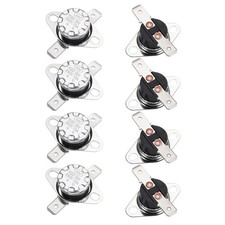 8PCS Temperature Control Switch Thermostat 5°C 10A N.C 6.3mm Pin