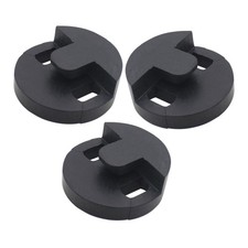 3 Pcs String Instrument Accessories Cello Sound Absorber Violin Practice Mute