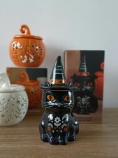 Frightful Folk Black Cat Oil Burner Halloween Witchcraft