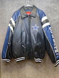Vintage Dallas Cowboys Leather Jacket | eBay