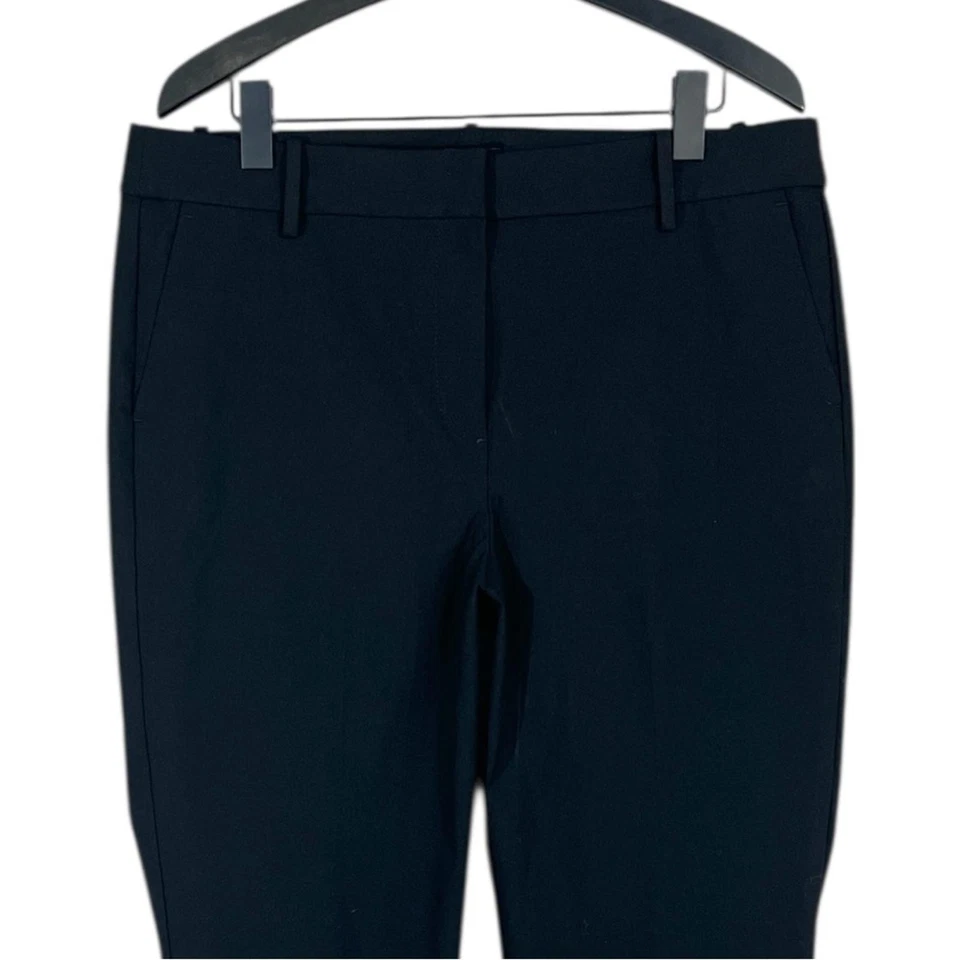 NUEVO CON ETIQUETAS J. Pantalones de longitud completa Crew Factory para mujer talla 14 en negro Foto 4 de 4