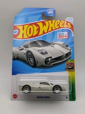 2024 Hot Wheels Pagani Utopia Grey 208/250 HW Exotics 5/10