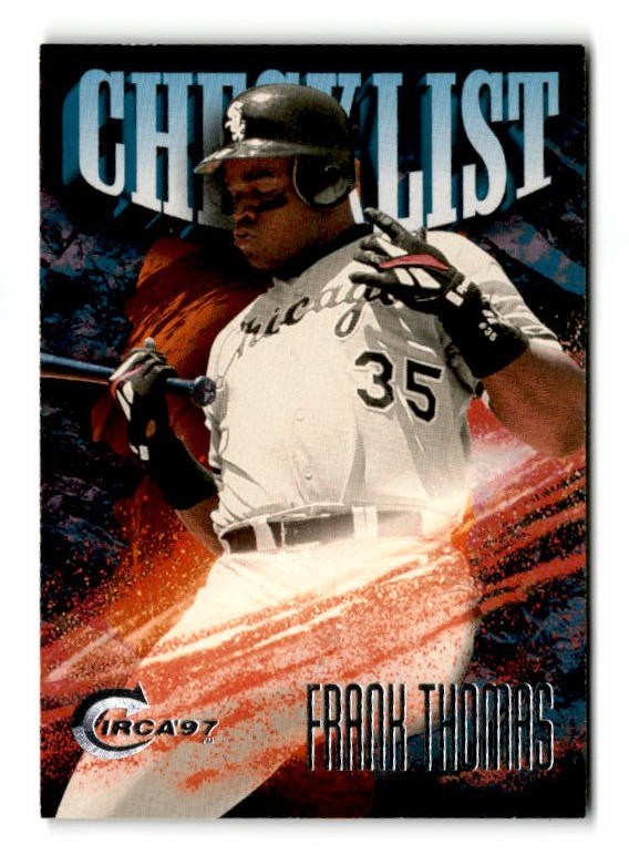 1997 Circa #396 Frank Thomas