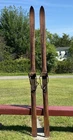 Lovely Antique WOODEN SKIS 81" Long Snow COUNTRY ~ W@W