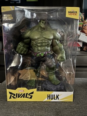 Marvel Rivals The Hulk 1:6 Scale Posed Figure with Scene & Comic