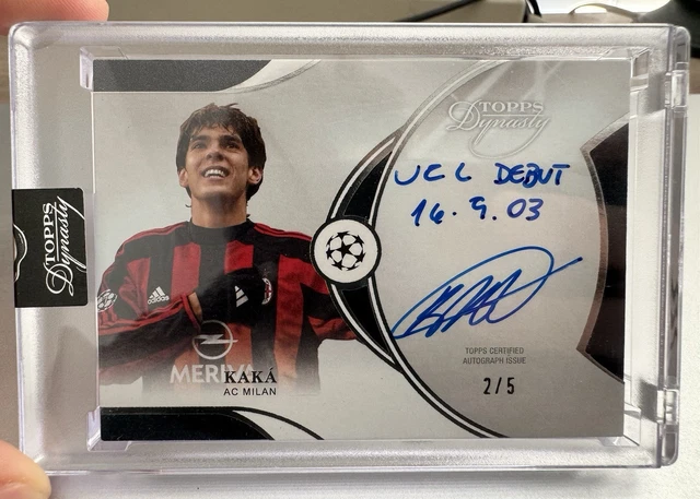 2024/25 Topps Dynasty KAKA /5 Champions League Debut Inscription Auto AC Milan