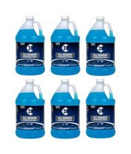 6 Pack Blue Windshield Washer Fluid Winter Blend Good Until -20 Fahrenheit