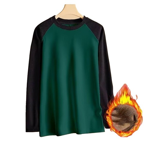 Diverse Colors Available in Mens Long Sleeve T Shirt Round Neck Design - Picture 9 of 20