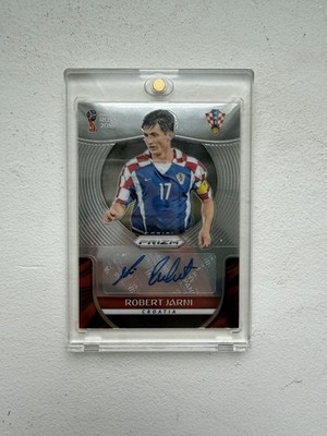 2018 Panini Prizm World Cup Robert Jarni Auto Croatia Hrvatska