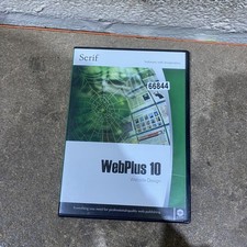 Serif WebPlus 10 Windows PC Software with Imagination for Website Designing