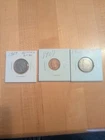 Starter  Collection  Mix Lot of  3 1929 Buffalo, 1905 V Nickel,1907 Indian Cent