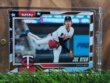2026 Topps Series 1 - Joe Ryan #54 Independence Day /76 Minnesota Twins