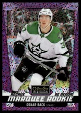 2024-25 O-Pee-Chee Platinum Violet Pixels Oskar Back RC 284/299 #283