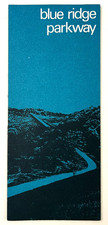1963 Blue Ridge Parkway National Park Service Guide NPS Vintage Travel Brochure