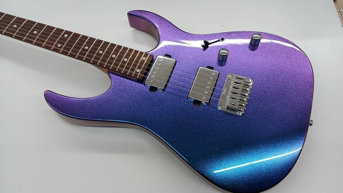 【ジャンク】Ibanez　RG350QM　パープル Preços baixos em Ibanez Roxo 6 cordas de Guitarras Elétricas | eBay