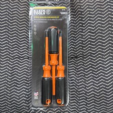Klein Tools 3-Piece Insulated Screwdriver Set...