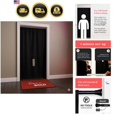 Glory Hole Kit Doorway Portable Wall Privacy Divider Instant Setup