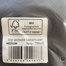 Scruffs Eco Worker Mens Pull Over Pocket Raglan Sweatshirt